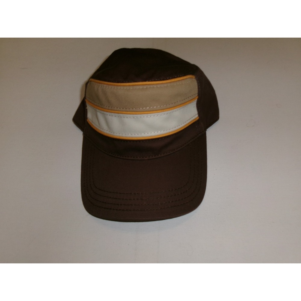 PLAIN PADRES CADET NEW ERA BEACH GOLF 00S Y2K STRAPBACK HAT CAP VINTAGE H3